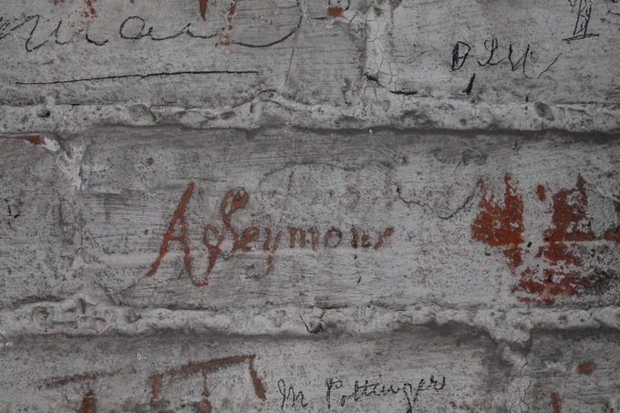  Graffiti at St. Peter's, Wallingford