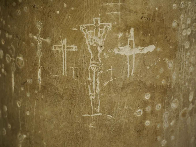 Graffiti at St. Peter's, Sudbury