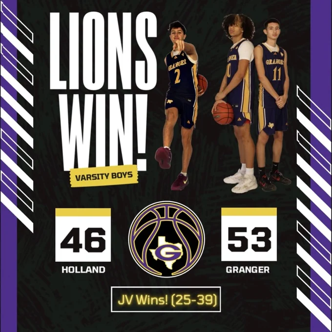 Boys HS Basketball results; JV and Varsity win vs Holland