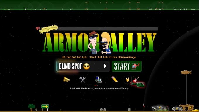 "Armor Alley" web remake, with "Virtual Stupidity" theme. https://play.armor-alley.net/