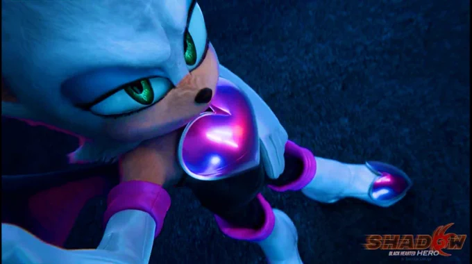 ROUGE THE BAT reveal teaser shorts - #SHADOWBlackHeartedHERO #ProjectShadow