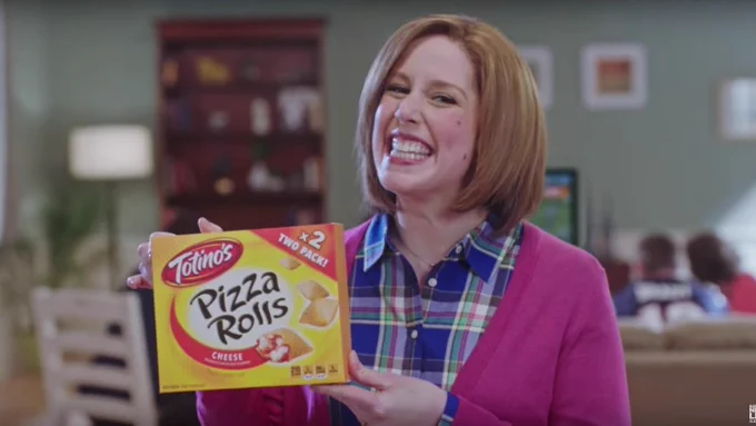 she just wants to feed her hungry guys totino's pizza rolls