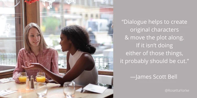 Two women chatting over orange juice in a café window seat.