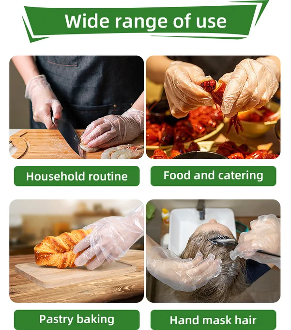 wide uses of compostable gloves