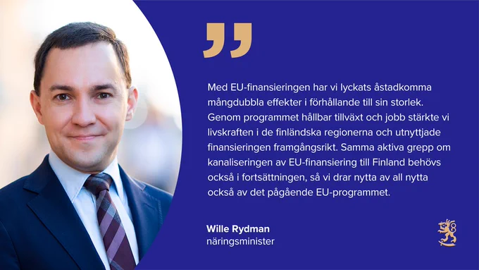Näringsminister Wille Rydman