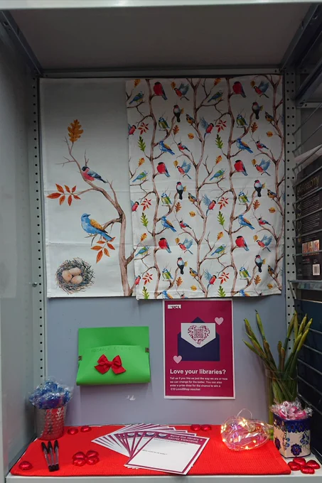 love your library display