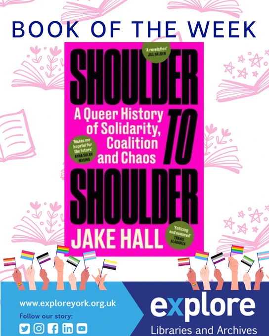 Our #BookoftheWeek this week is 'Shoulder to Shoulder' by Jake Hall. "This is a love letter to the pioneers of solidarity and coalition. It's the story of those who sacrificed individual gains to fight for collective freedom."