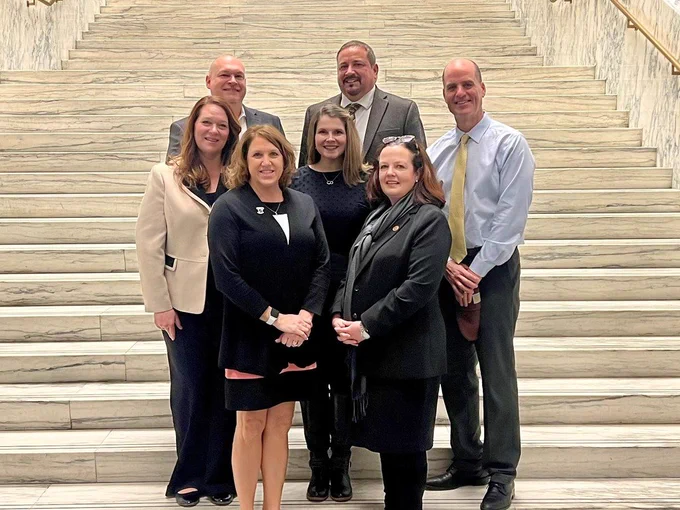 ONC BOCES Legislative committee at the NYS Legislative building.