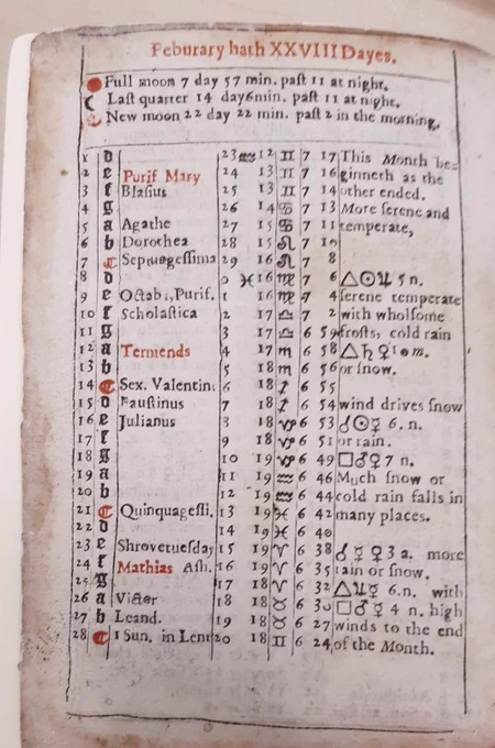 A forecast for February - weather and positions of the moon.