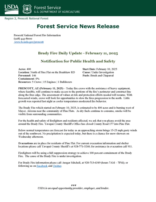 Image of news release.