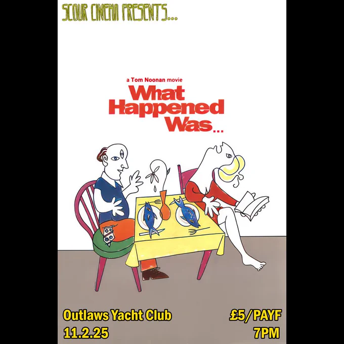 What happened was event poster 