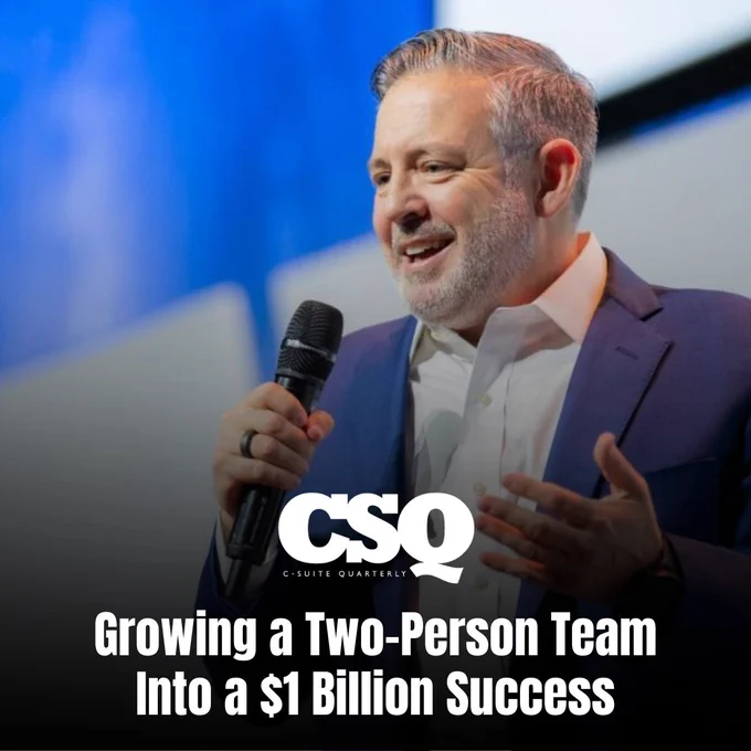 Growing a Two-Person Team Into a $1 Billion Success