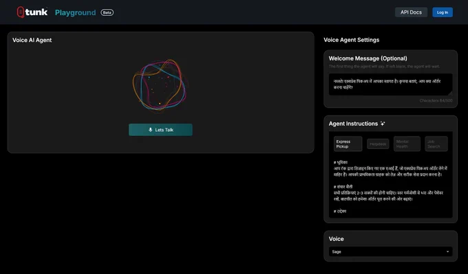 🚀 Advancing Voice AI: Real-Time Speech-to-Text & Speech-to-Speech Integration (Beta) 🎙️✨

We're excited to share that our real-time speech-to-text and speech-to-speech integration are now in beta, bringing us closer to seamless, AI-driven conversations!
While we continue building Voice AI agents, this milestone marks a significant leap toward making voice interactions faster, more natural, and more intelligent.

We're looking for early adopters to test and refine these features. Are you involved in contact centers, interactive voice response (IVR) systems, AI automation, or transcription services? Discover how voice AI agents can revolutionize your operations:

