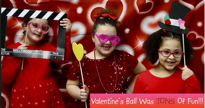 Valentine's ball was tons of fun