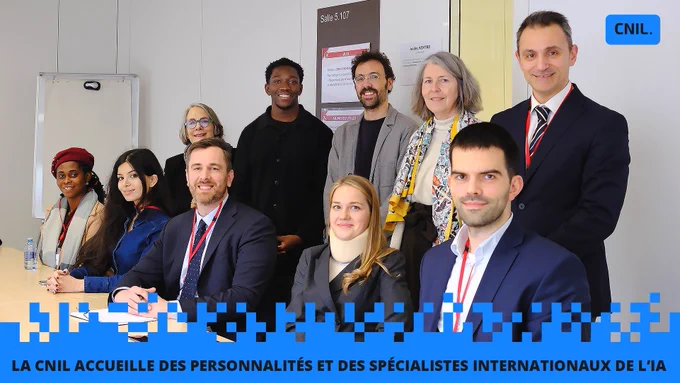 La CNIL accueille des personnalités et des spécialistes internationaux de l’IA