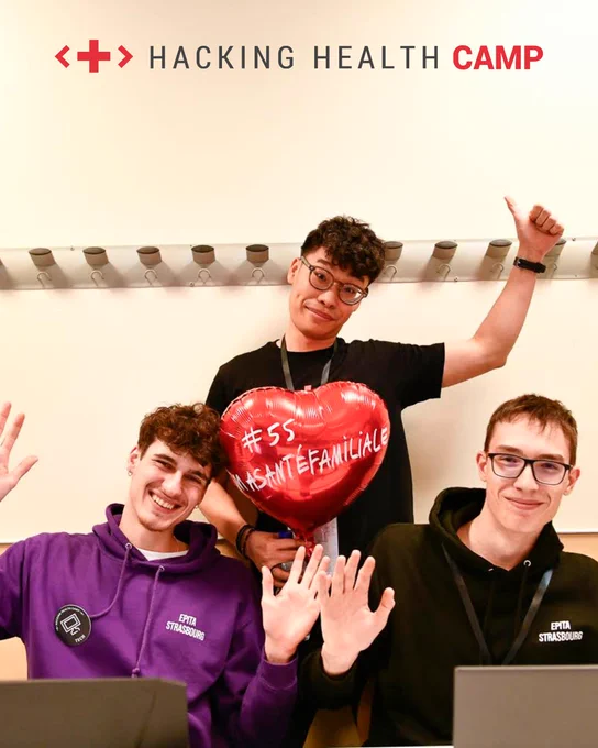 De nouveaux projets à Hacking Health Camp 2025