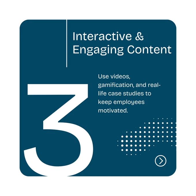 🔹 Tips for Effective Corporate Training by Edcept 🔹

Enhance your corporate training programs with these expert tips from Edcept to boost employee engagement and productivity! 🚀

✅ Understand Business Goals – Align training objectives with company goals to ensure measurable outcomes.

✅ Personalized Learning Paths – Cater to different learning styles and career growth plans for maximum impact.

✅ Interactive & Engaging Content – Use videos, gamification, and real-life case studies to keep employees motivated.

✅ Leverage Technology – Incorporate LMS platforms, AI-driven learning, and mobile learning for accessibility.

✅ Encourage Continuous Learning – Create a culture of lifelong learning through microlearning and mentorship programs.


#CorporateTraining #Edcept #EmployeeDevelopment #LearningAndDevelopment #LMS #WorkplaceGrowth 🚀