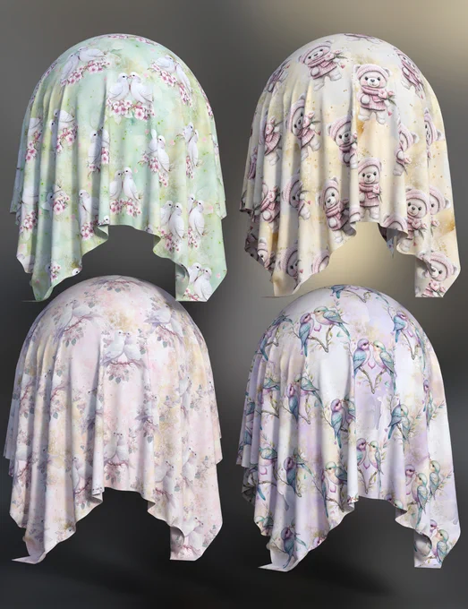 Happy Valentine's Day! New release 🙂 Daz 3D
Love Whispers Fabric Iray Shaders - MR. This is a Merchant Resource.
Introducing the Love Whispers Fabric Iray Shaders - a whimsical and charming collection of pastel fabric prints, perfect for adding a touch of joy to any project.
Each design is thoughtfully crafted to bring out the unique charm of every pattern.
https://www.daz3d.com/love-whispers-fabric-iray-shaders--mr
#nelmi #nelmi3d #love #valentinesday #daz3dofficial #daz3d #daz #fabric #irayshaders #shaders #merchantresource #pattern #clothing #texturing #hearts