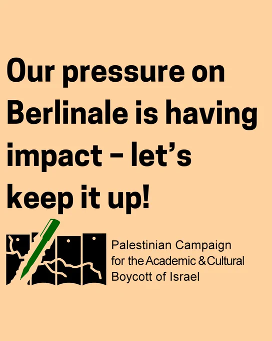 Our pressure on Berlinale is having impact - let's keep it up!