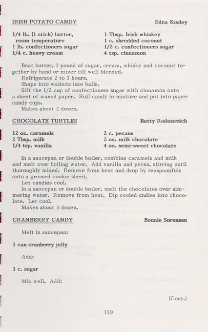 Homemade candies by members of the International Polka Club. Generously donated by Leonard Lenesany.