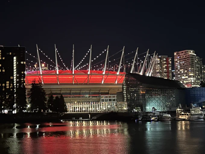 BC Place, The Northern Lights Display