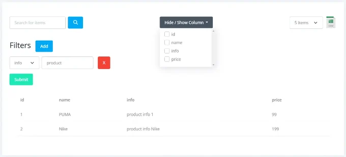 Latest Update of Django Datta - Vite Support, and Dynamic Services (API and dataTables) 