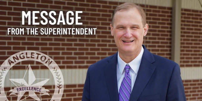 Message from the Superintendent