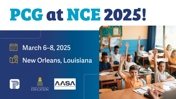 PCG at NCE 2025! March 6-8, 2025. New Orleans, Louisiana.