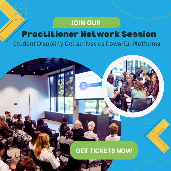Join us for SVA's first event of 2025! 

As a gift to the network, the first two sessions of the year are free and open to all students and practitioners- you do not need to be a current member to attend.

To kick off the year, our Practitioner Network session focuses on a valuable piece of research by Ebe Ganon (community engagement and inclusion practitioner, the Board Chair of Children and Young People with Disability Australia (CYDA), and the winner of the 2024 National Awards for Disability Leadership Change Making Award).

This session will highlight how students themselves are drivers for meaningful change... but how can practitioners and insitutions engage with and support this student-led movements?

The findings of this study are highly relevant to all practitioner's within the Student Voice network. 

Register here: https://lnkd.in/gVd4-CDZ

#studentvoice #disabilitycollective #practitionernetwork #ebeganon