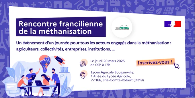 Rencontre francilienne de la méthanisation. 