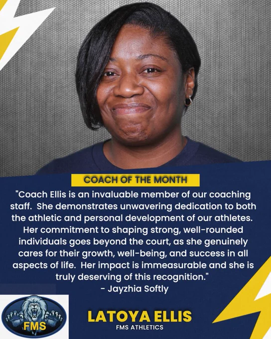 Coach of the Month