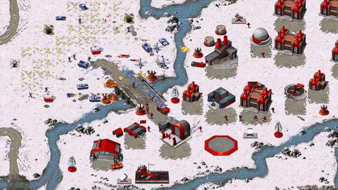 Screenshot from the Command & Conquer Remastered Collection