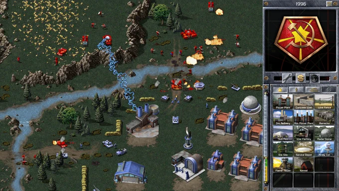 Screenshot from the Command & Conquer Remastered Collection