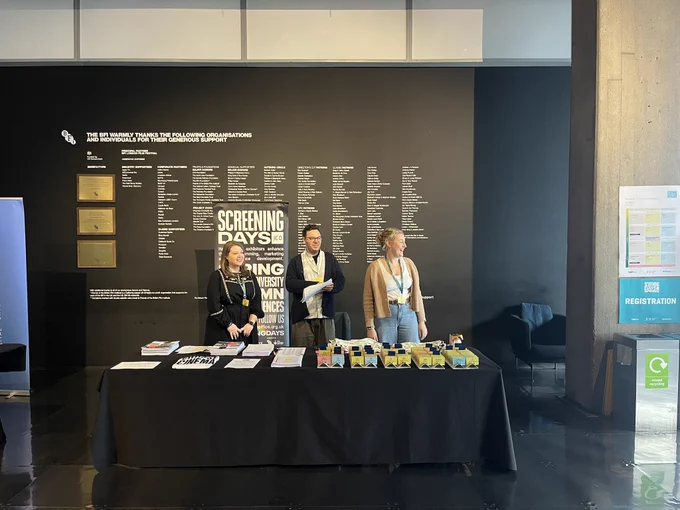 The Screening Days registration desk