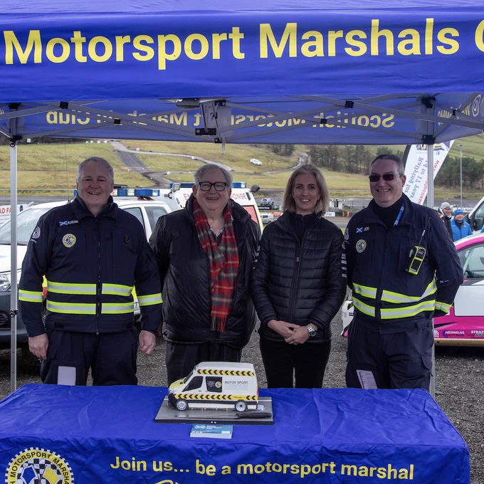 From left to right, Alastair Gray, Dr Paul Trafford, Jillian Shedden and Jon Bolton
