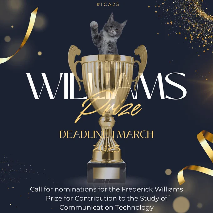 social media graphic for williams prize