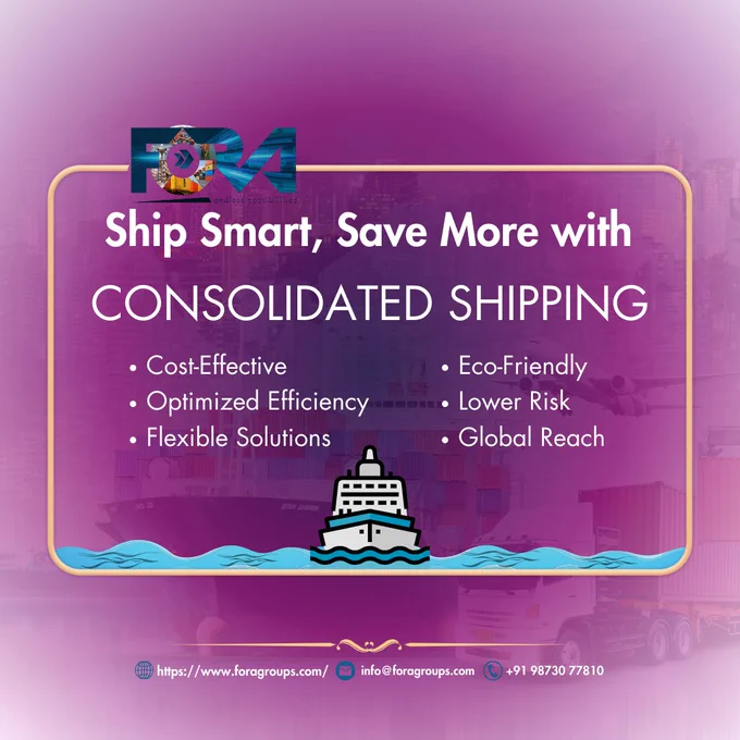 Smart shipping: multiple packages, one cost-saving delivery.