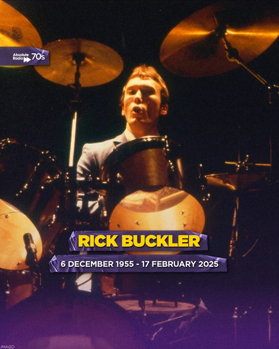 Rick Buckler playing drums for The Jam