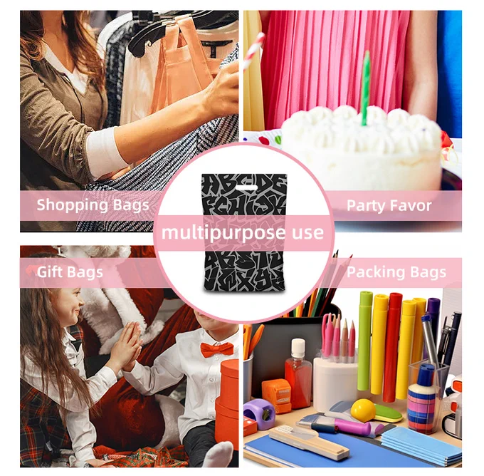 uses of die-cut handle bags