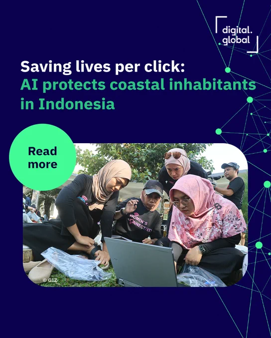 Saving lives per click: AI protects coastal inhabitants in Indonesia