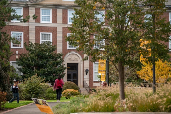 Campus in the fall