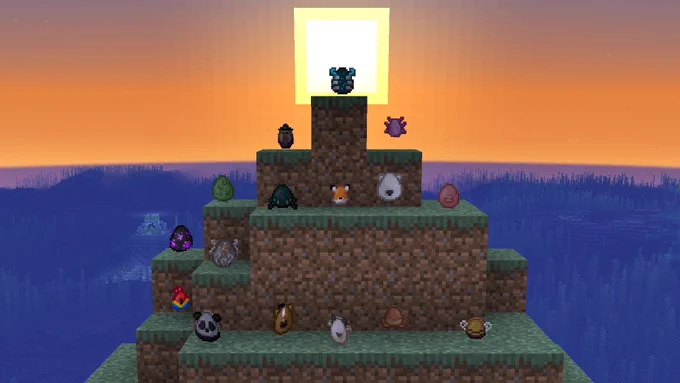 New spawn eggs