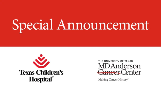 Special announcement