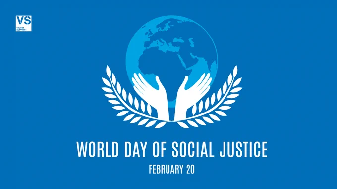 World day of social justice logo