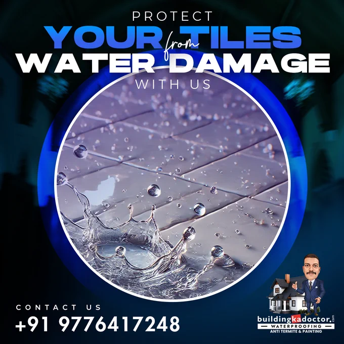 Protect your tiles from water damage with expert waterproofing! Water damage can weaken your tiles and lead to costly repairs. Keep your floors safe and long-lasting with Building Ka Doctor’s professional waterproofing solutions! Our expert team ensures complete protection against moisture, leaks, and dampness, keeping your home strong and beautiful. Say goodbye to tile damage and hello to lasting durability! Contact us today for the best waterproofing services.

Book an appointment now @ 9776417248

#WaterproofingSolutions #TileProtection #HomeCare #BuildingKaDoctor #LeakProof