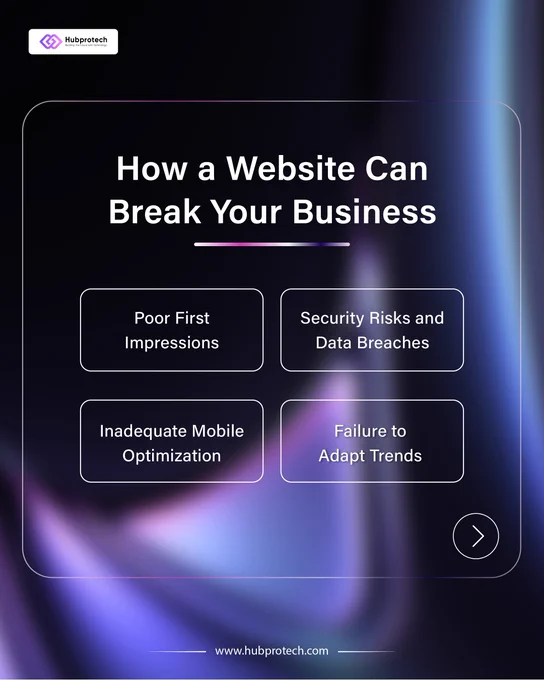 How a website can break your business?