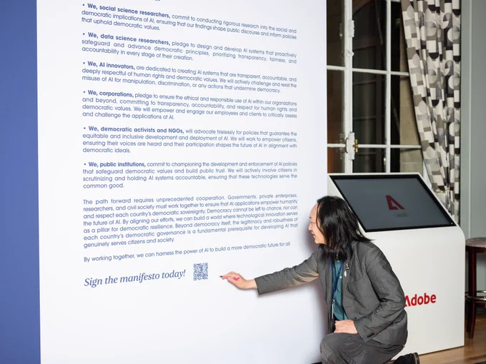 Manifesto 'Call for a Worldwide Alliance on AI and Democracy'