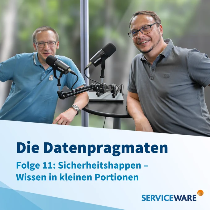 Folge 11 der "Datenpragmaten": Sicherheitshappen – Wissen in kleinen Portionen