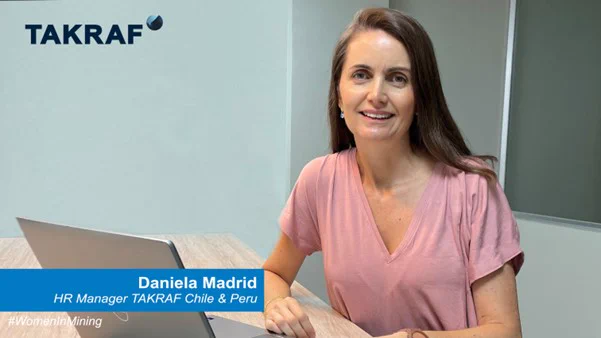 Daniela Madrid, HR Manager for TAKRAF Group in Chile & Peru.