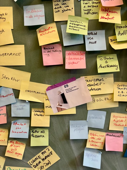 Ausschnitt einiger PostIts